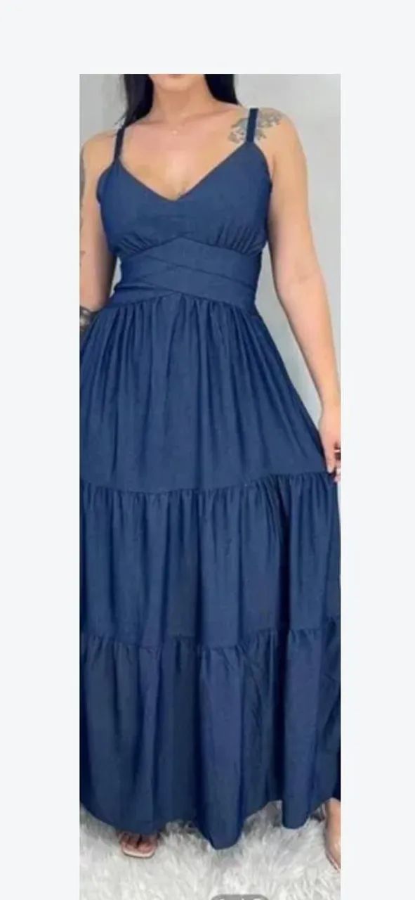 Vestidos longos lindíssimos - Foto 4