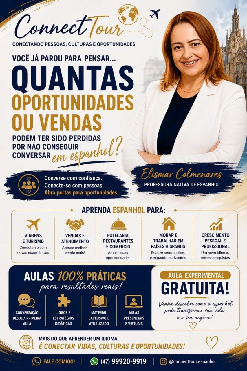 Professor nativo de espanhol
