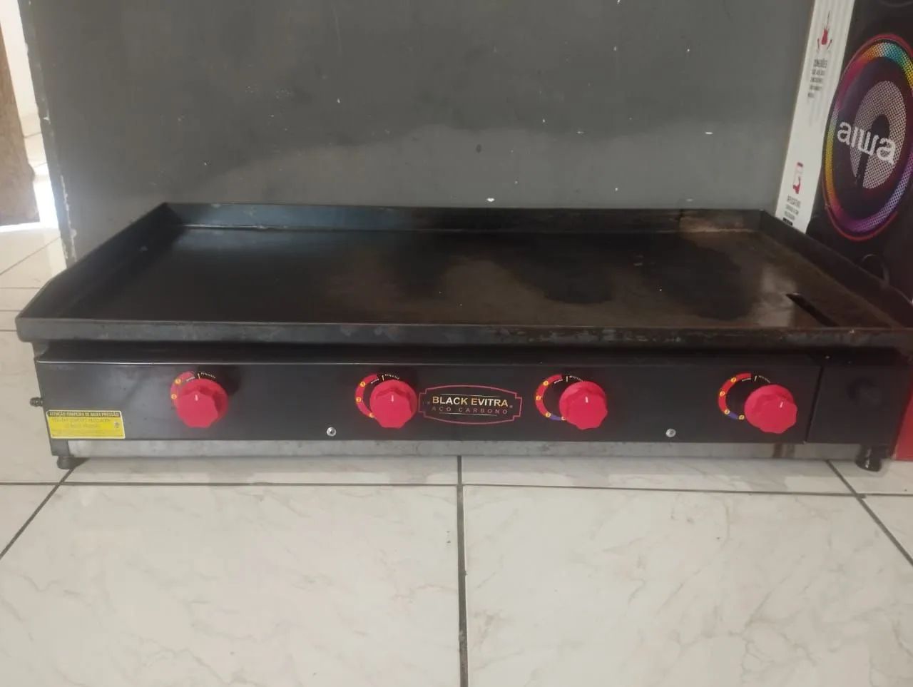 Chapa Profissional a Gás 