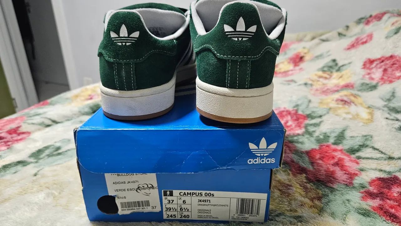 adidas gazelle silver green womens adidas Campus 00 'Verde'  TENIS