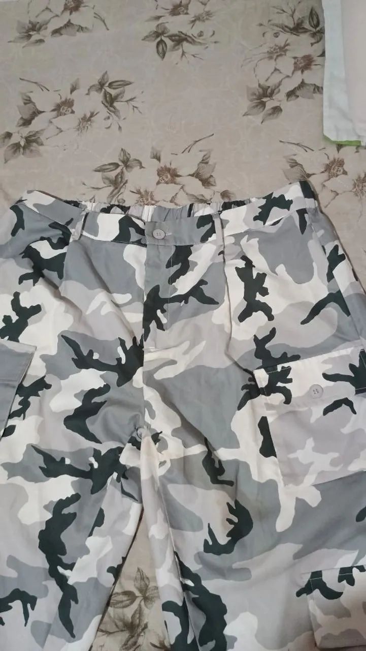 Calça baggy camuflada  - Foto 2
