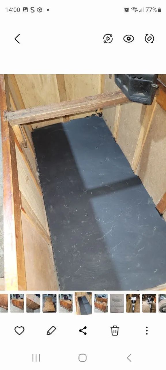 Comoda baú com gaveta 