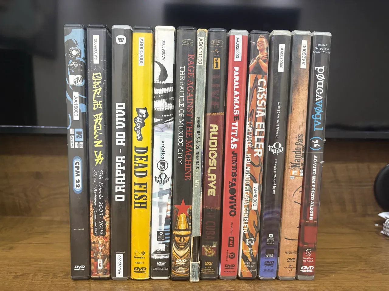 DVDs de shows
