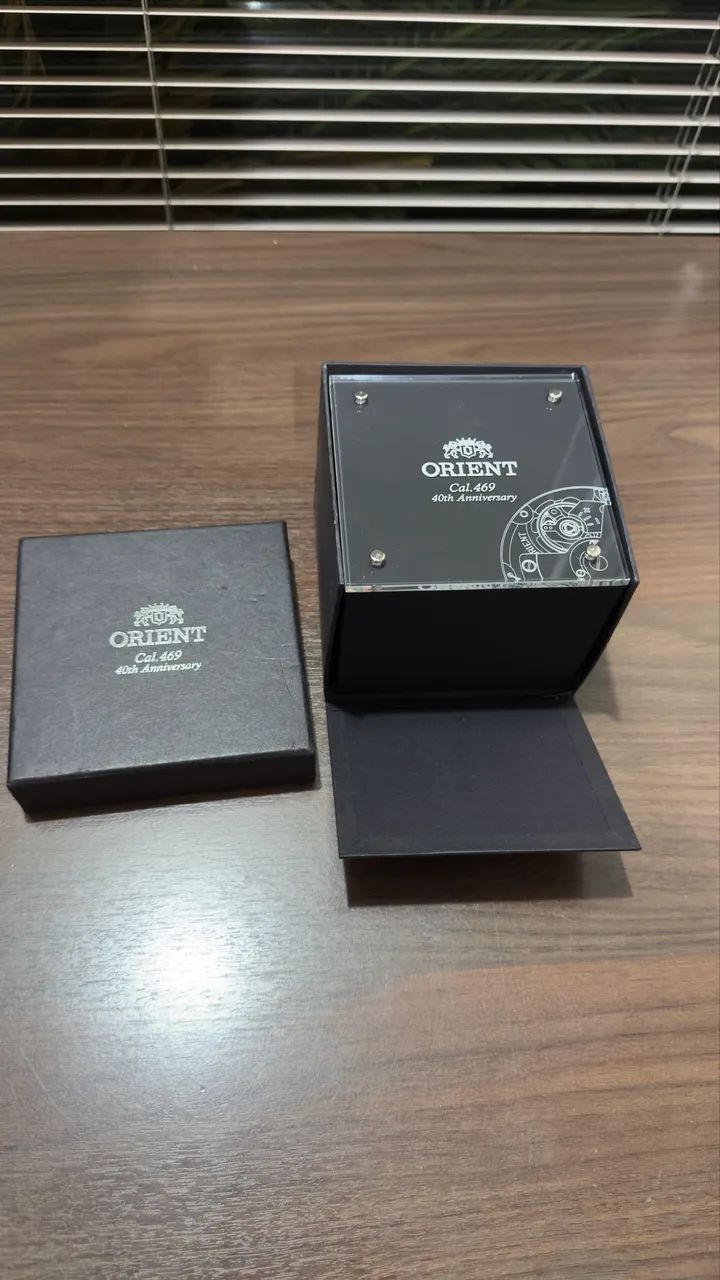 Orient Automático Cal. 469 40th Anniversary - Edição Limitada - Completo* - Foto 2