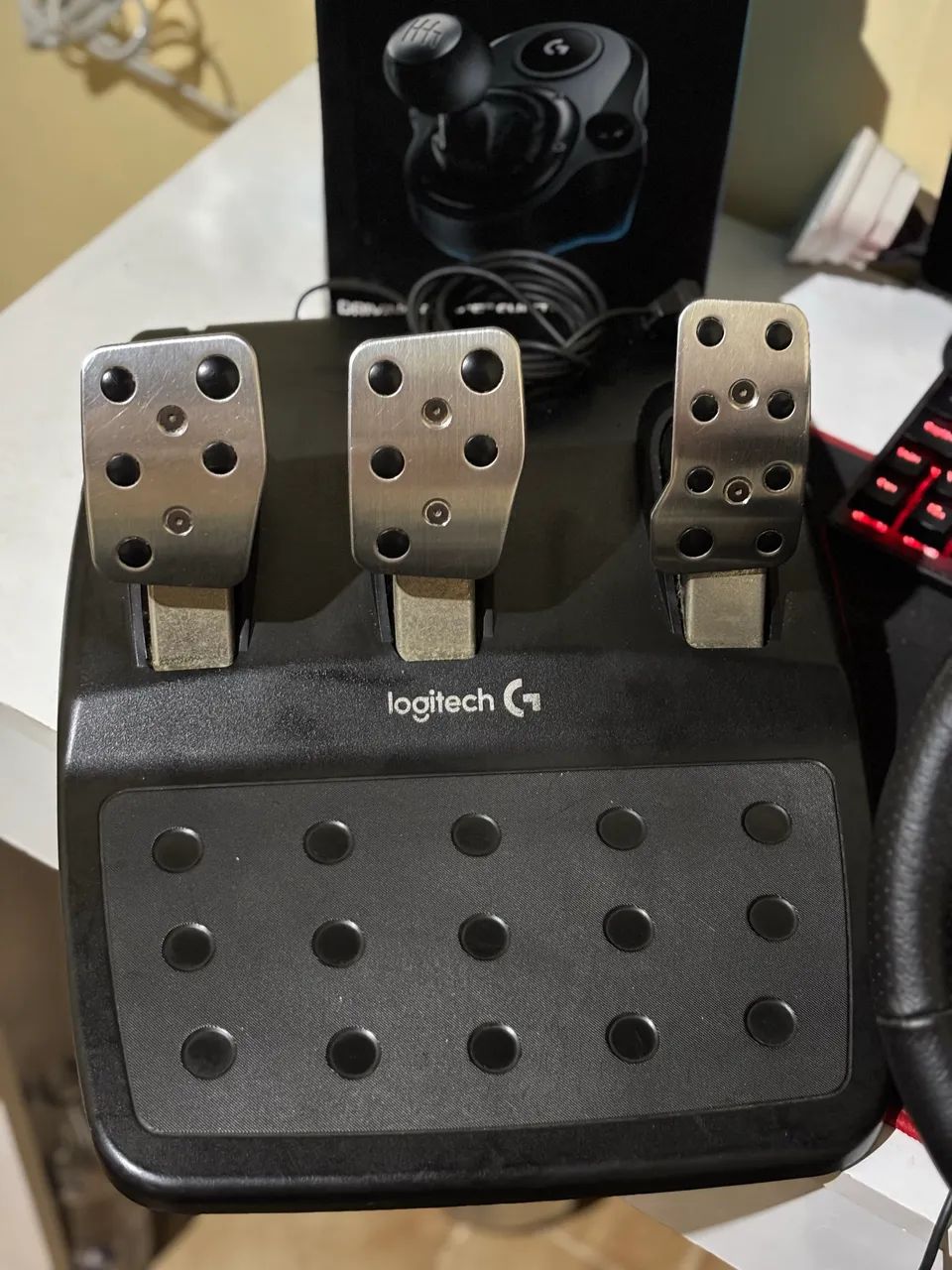 Volante para pc ou videogame g29 - Foto 2