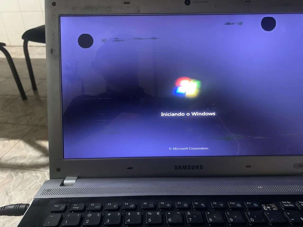 notebook para concertar