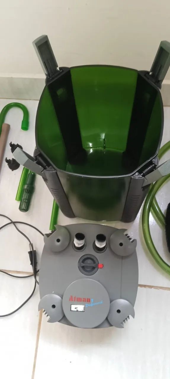 Filtro Canister Atman AT-3338 - 1200 L/h - 220V - Funcionando - Foto 4