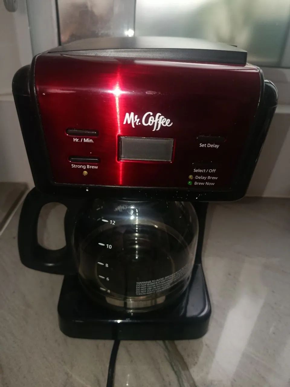 Cafeteira programável Mr coffee 