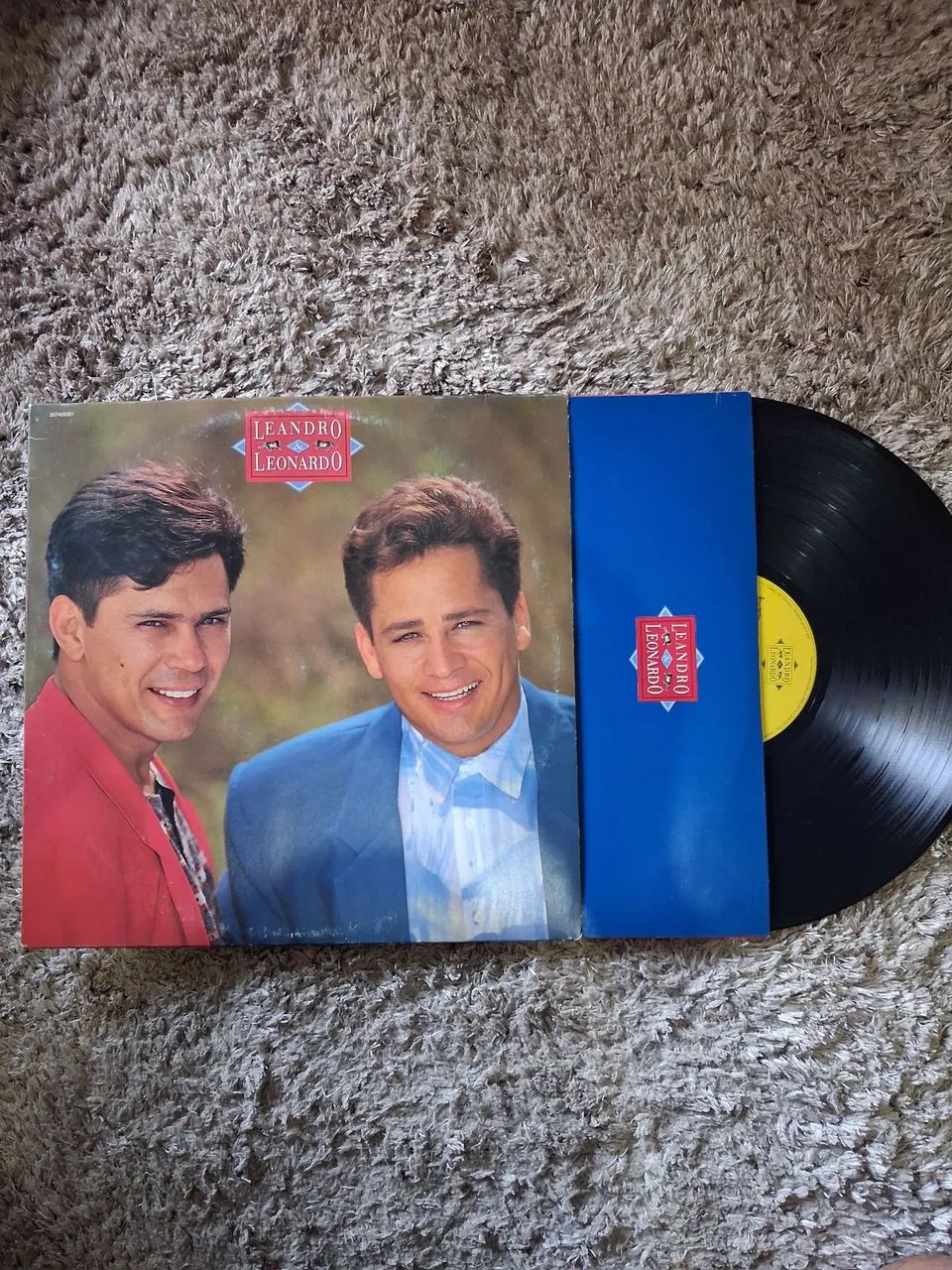 Disco LP - Leandro e Leonardo (1993) - Foto 5