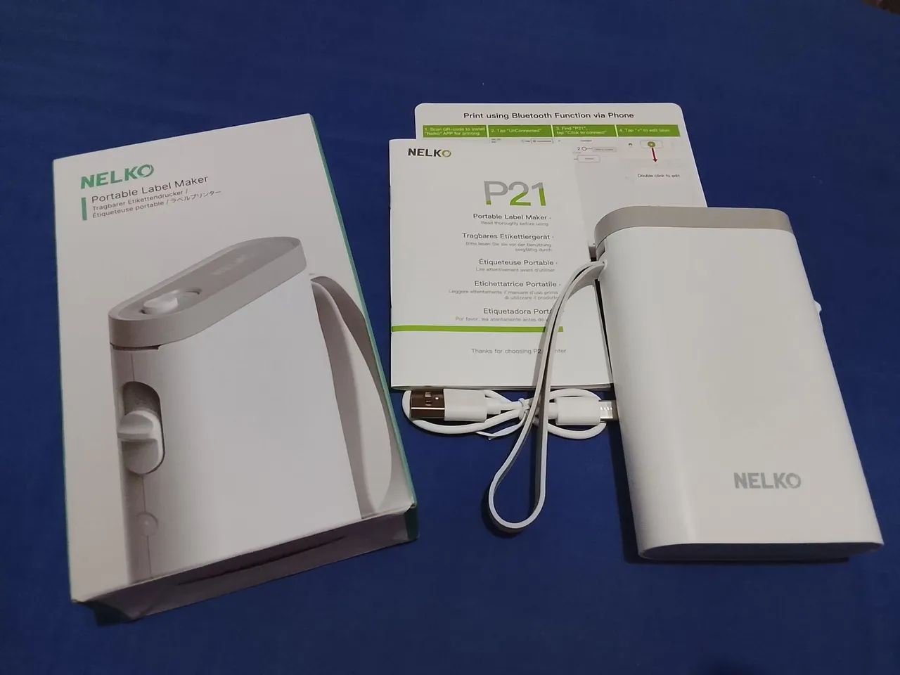 Mini impressora para fazer etiqueta personalizada  - Foto 2
