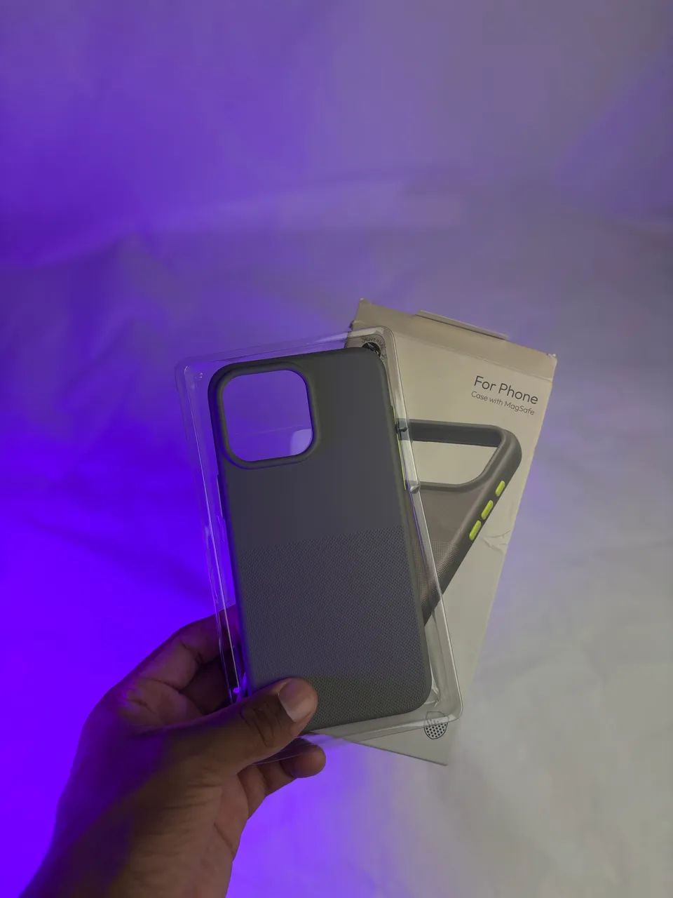 Capinha iPhone / silicone revestido  - Foto 4