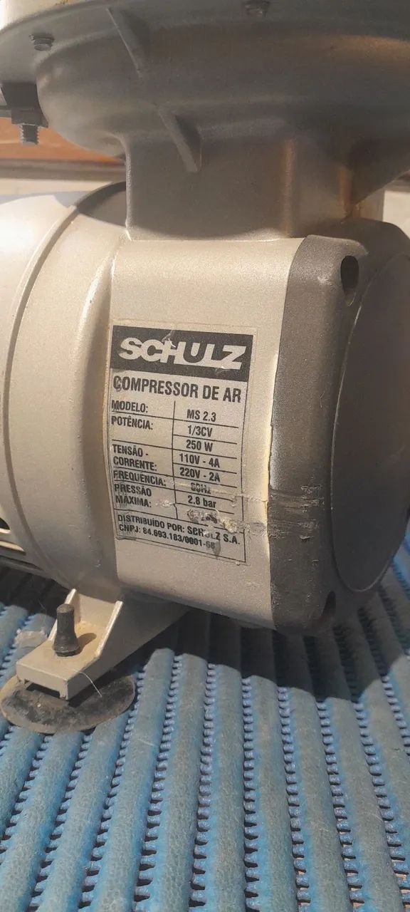 Compressor Schulz e pistola Wimpel hvlp ar direto - Ferramentas de