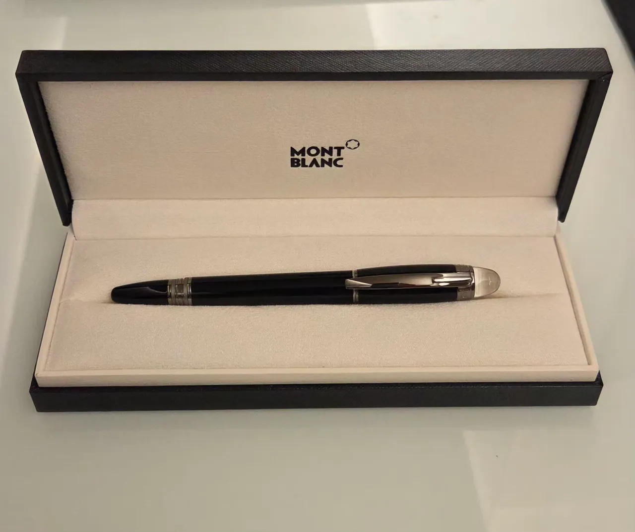 Autêntica caneta Mont Blanc Meisterstuck Hommage a Frederic Chopin