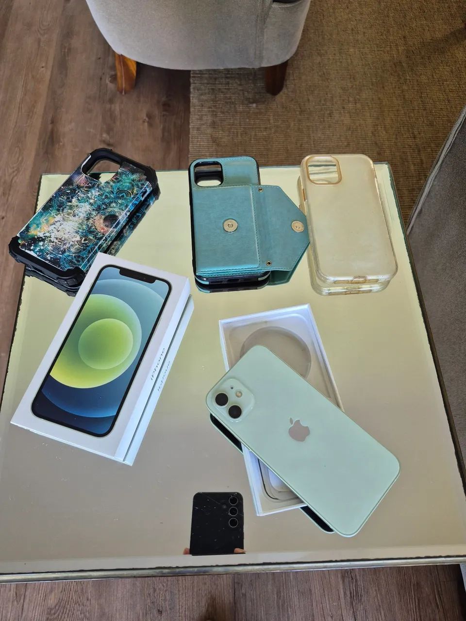 Iphone 12 64GB Verde Água na Caixa - Foto 2