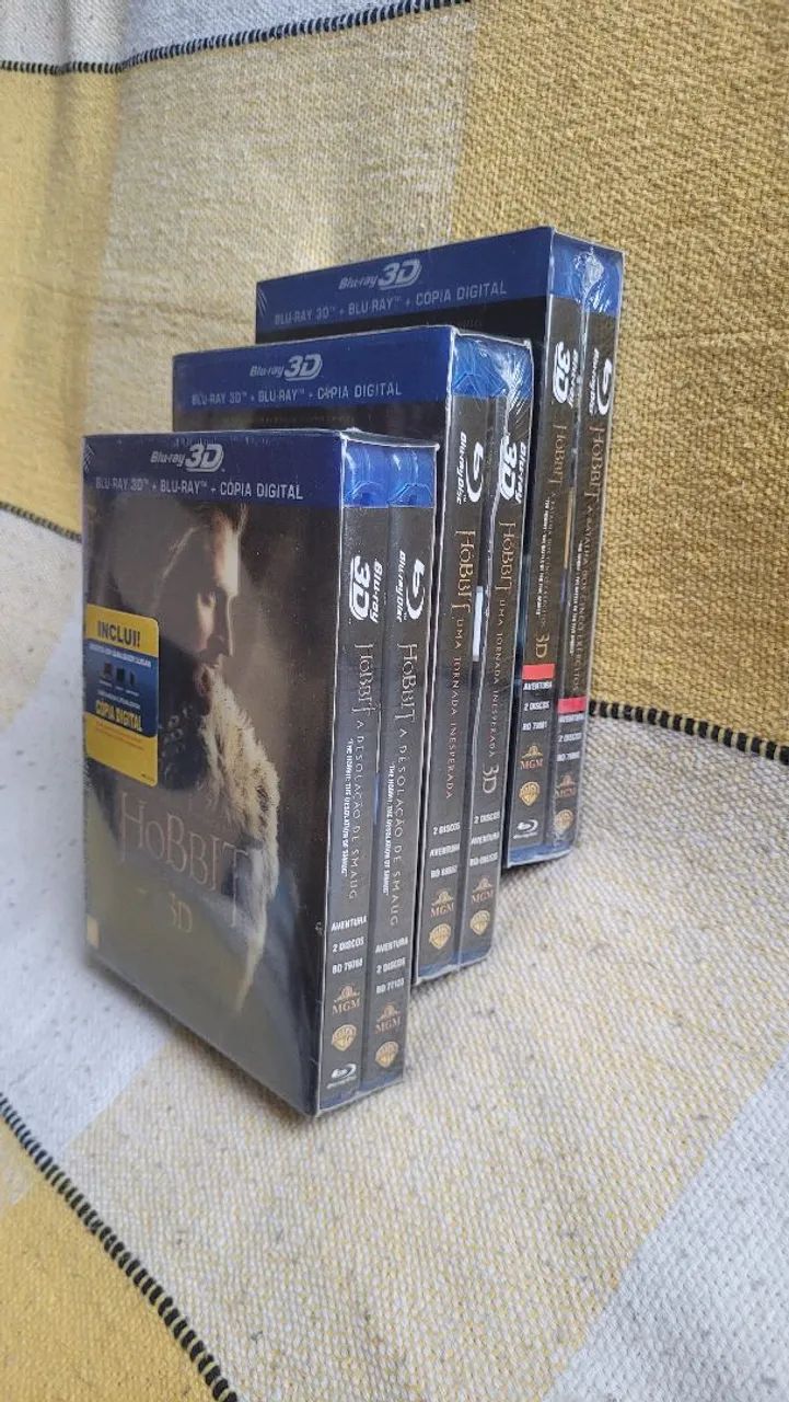 Trilogia O HOBBIT - bluray - Foto 3