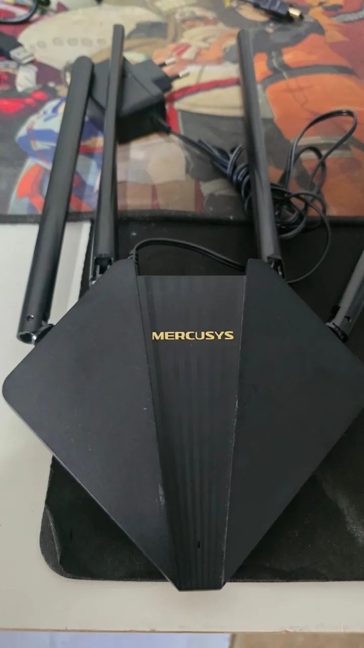 Roteador Mercusys MR30G AC1200 Gigabit Wireless Dual Band Preto - Foto 4