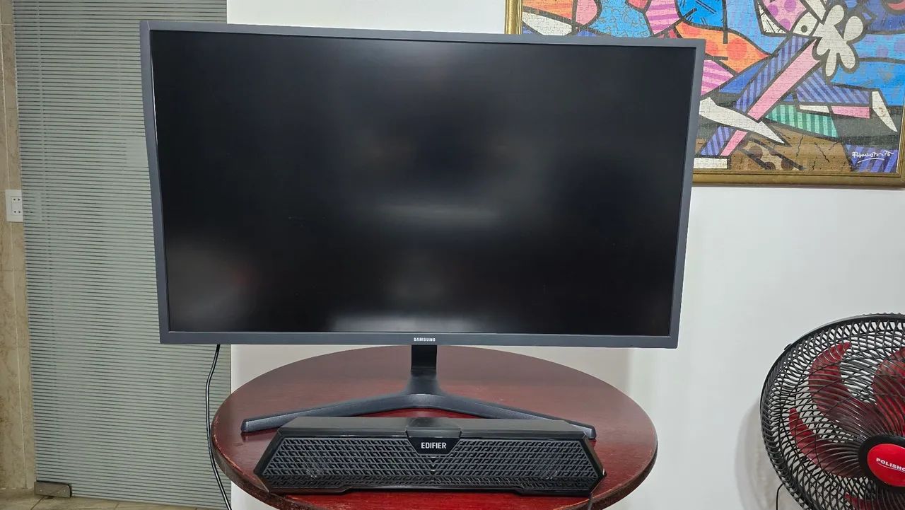 Monitor Samsung + Edifier