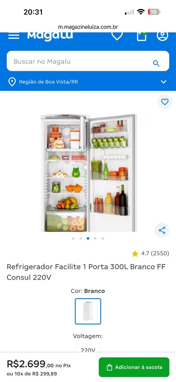 Geladeira cônsul 300 L R$ 1500,00 - Foto 2