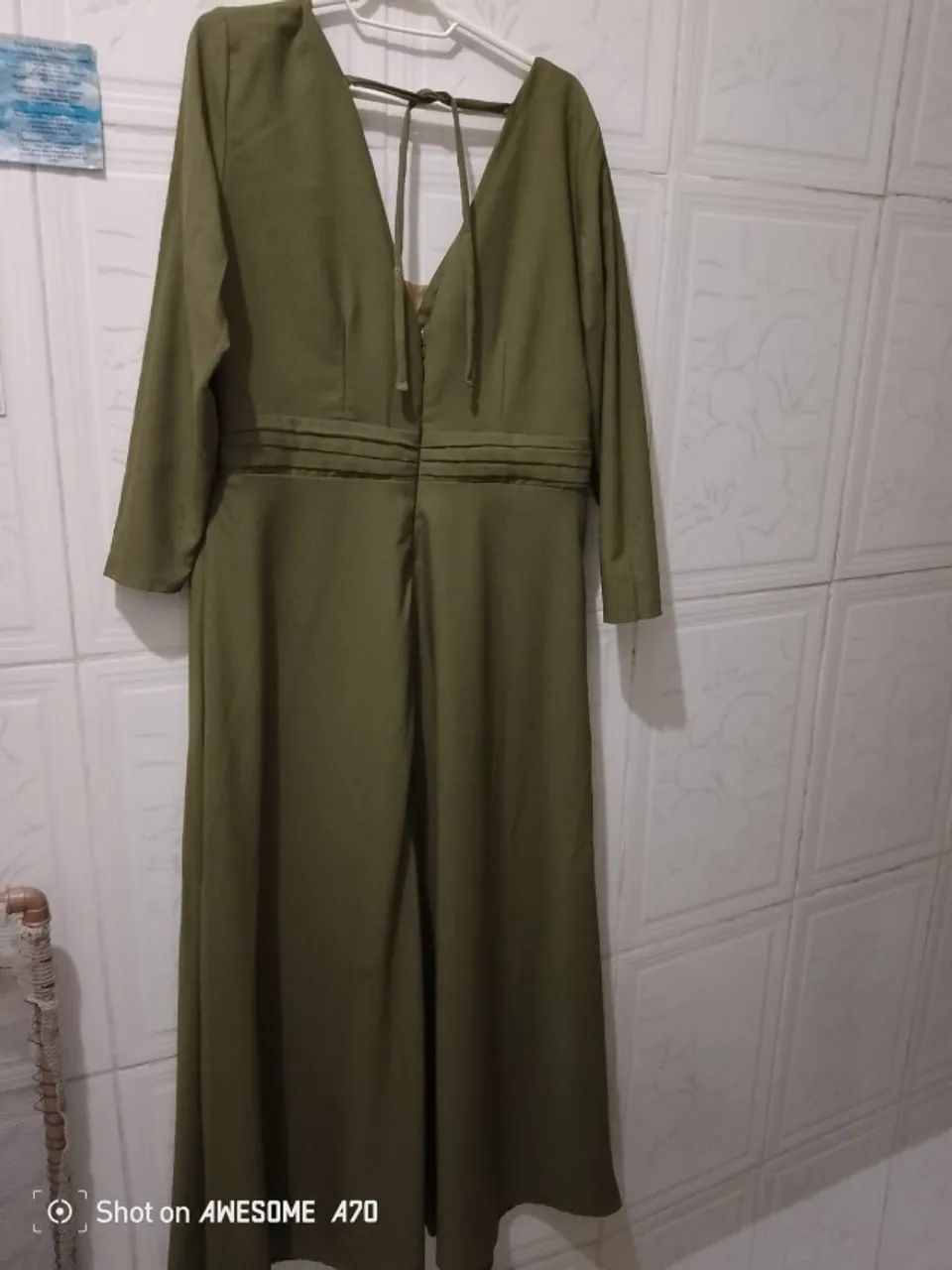 Vestido de festa verde - Foto 3
