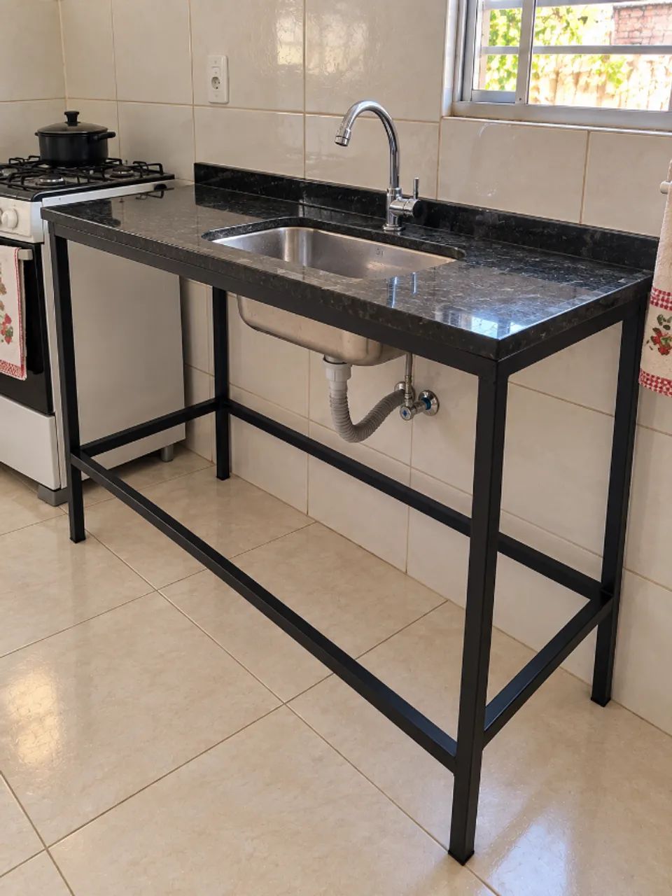 Suporte mesa para pia - Foto 2