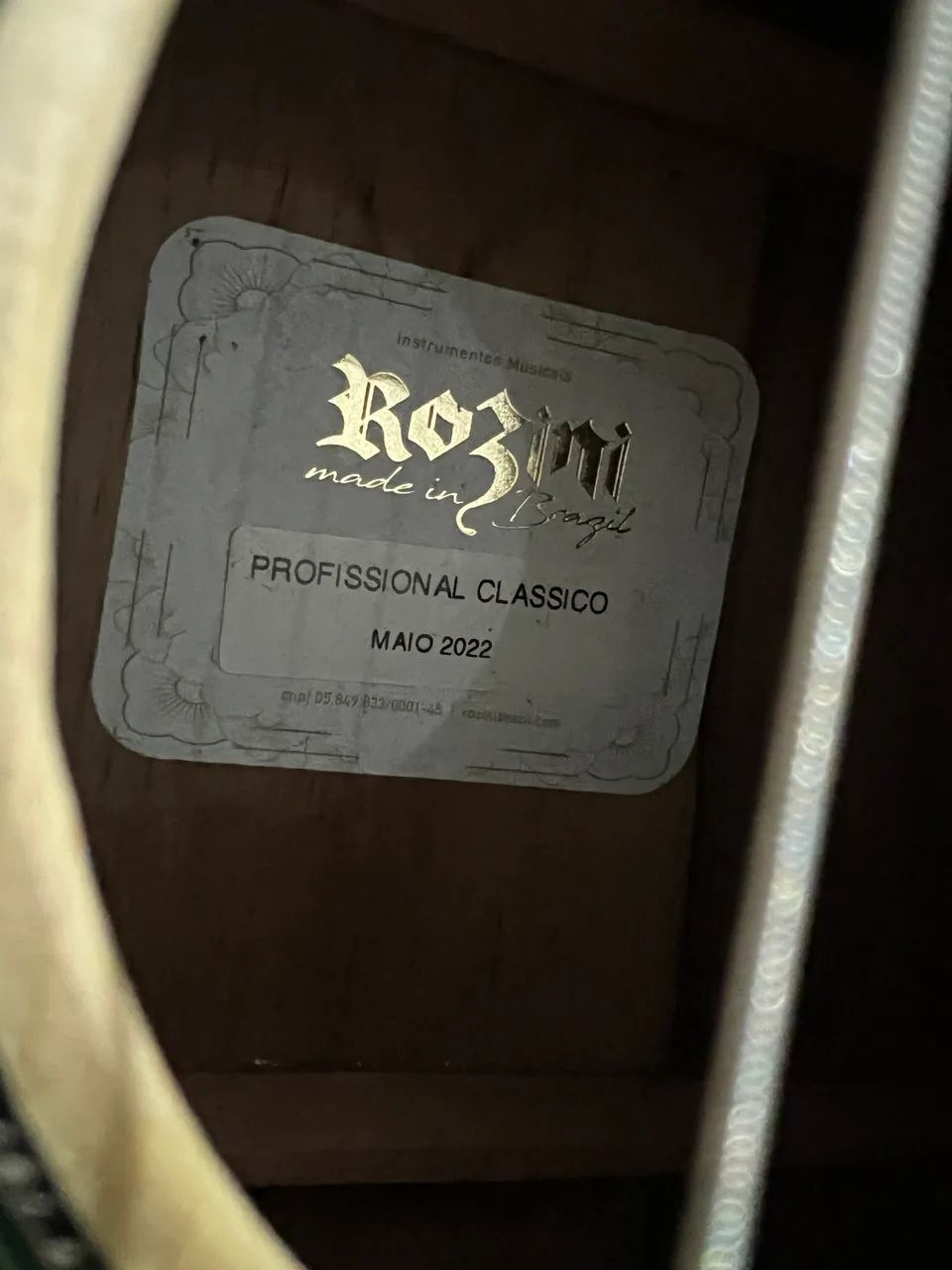 Vendo violão Rozini nylon - Foto 3