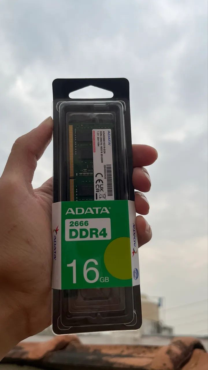MEMORIA ADATA 16GB DDR4-2666MHZ 1.2V - NOTEBOOK - Foto 2