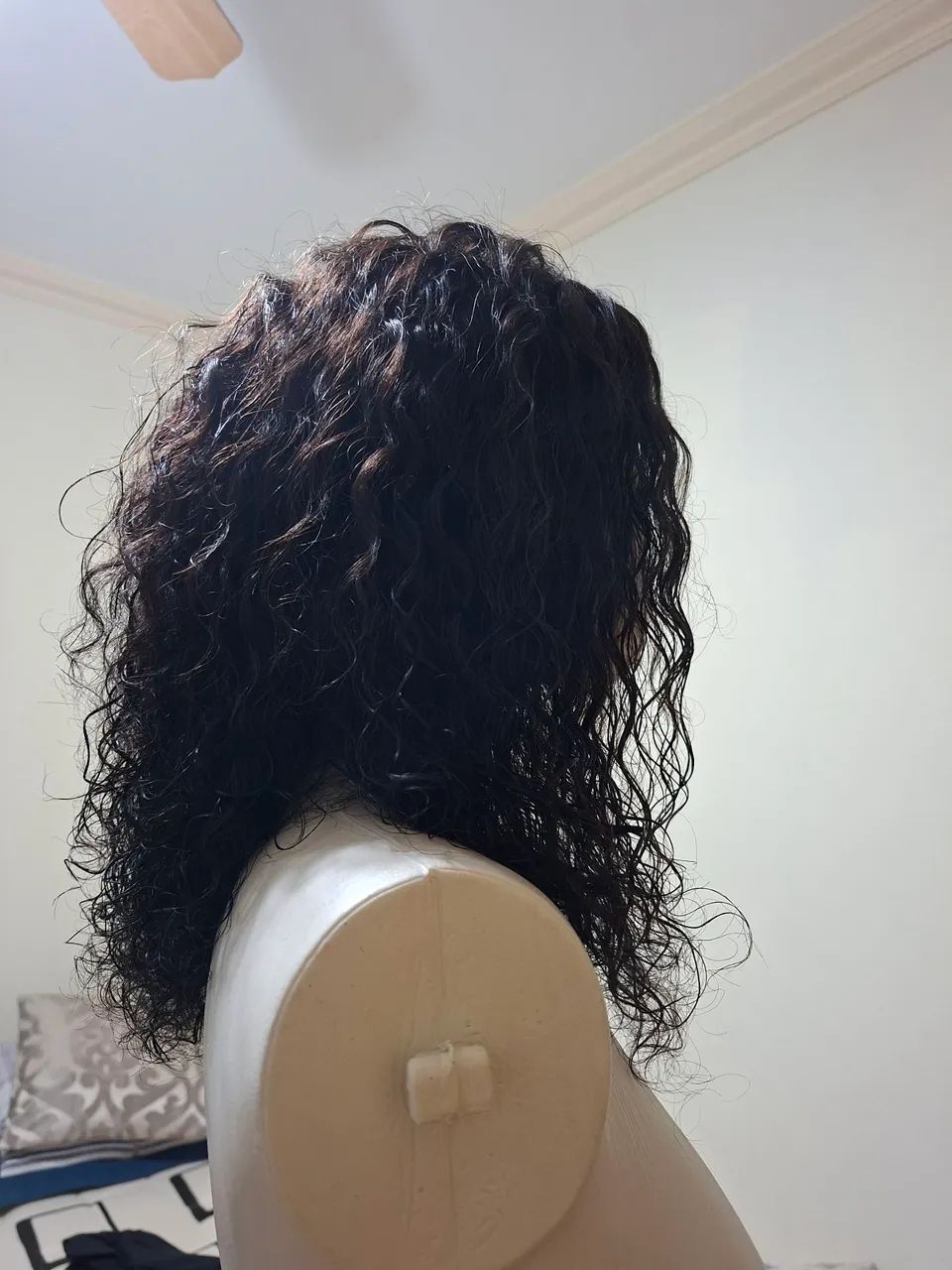 Lace cabelo humano cacheado - Foto 3
