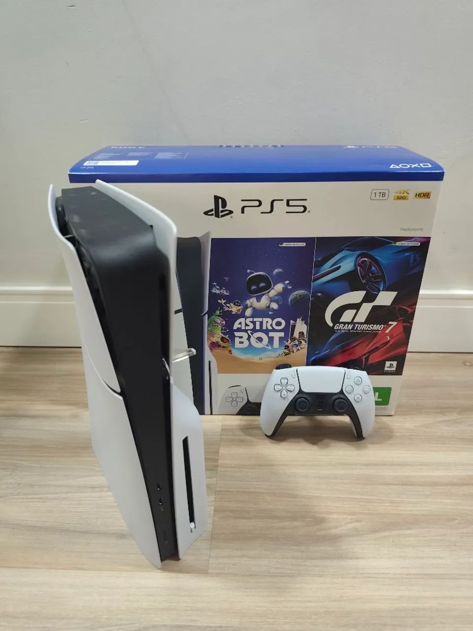 PS5 Slim com leitor e GARANTIA 