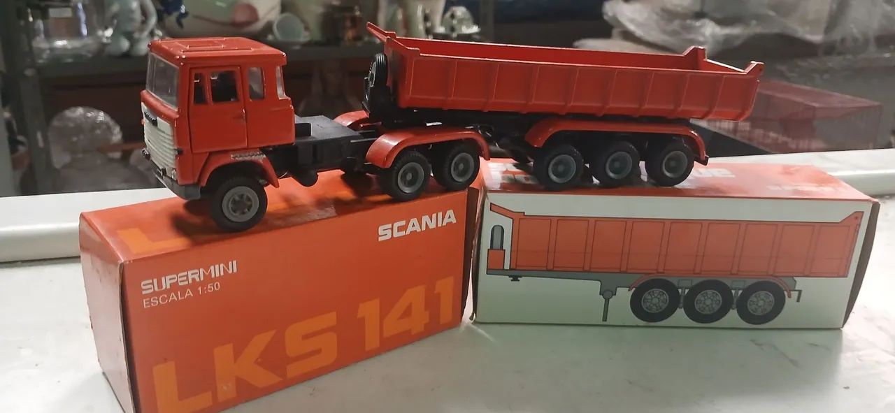Miniatura Scania 141 basculante Supermini Arpra