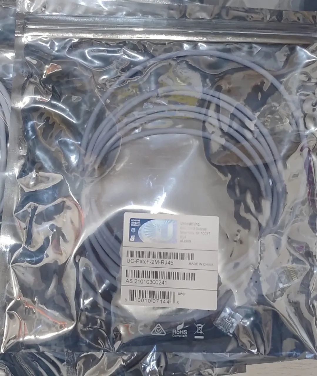 Kit 10 patch cord Unifi / cabo de rede / DAC - Novos - Foto 3