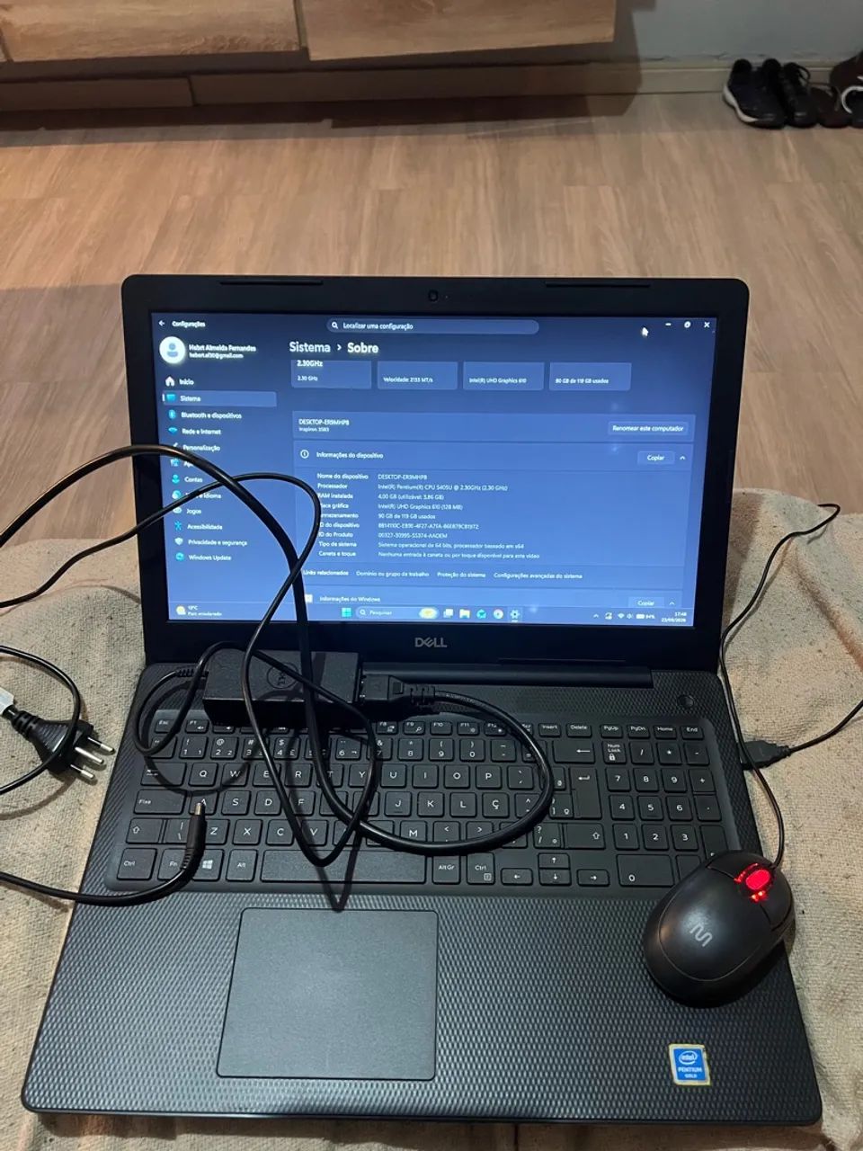 Notebook Dell Inspirion