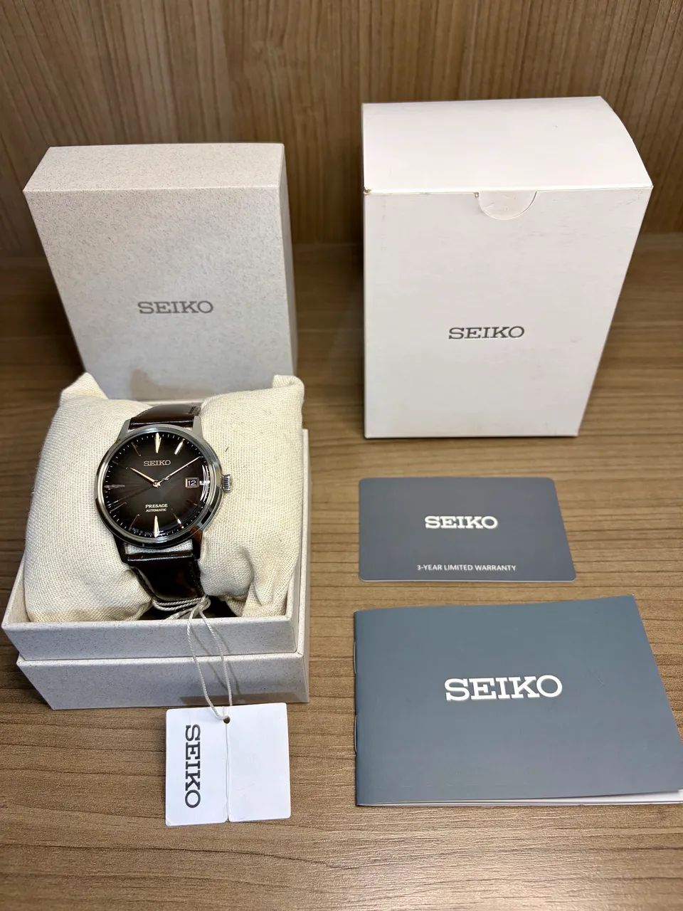 Relógio Seiko Presage Cocktail Time Irish Coffee - Foto 3