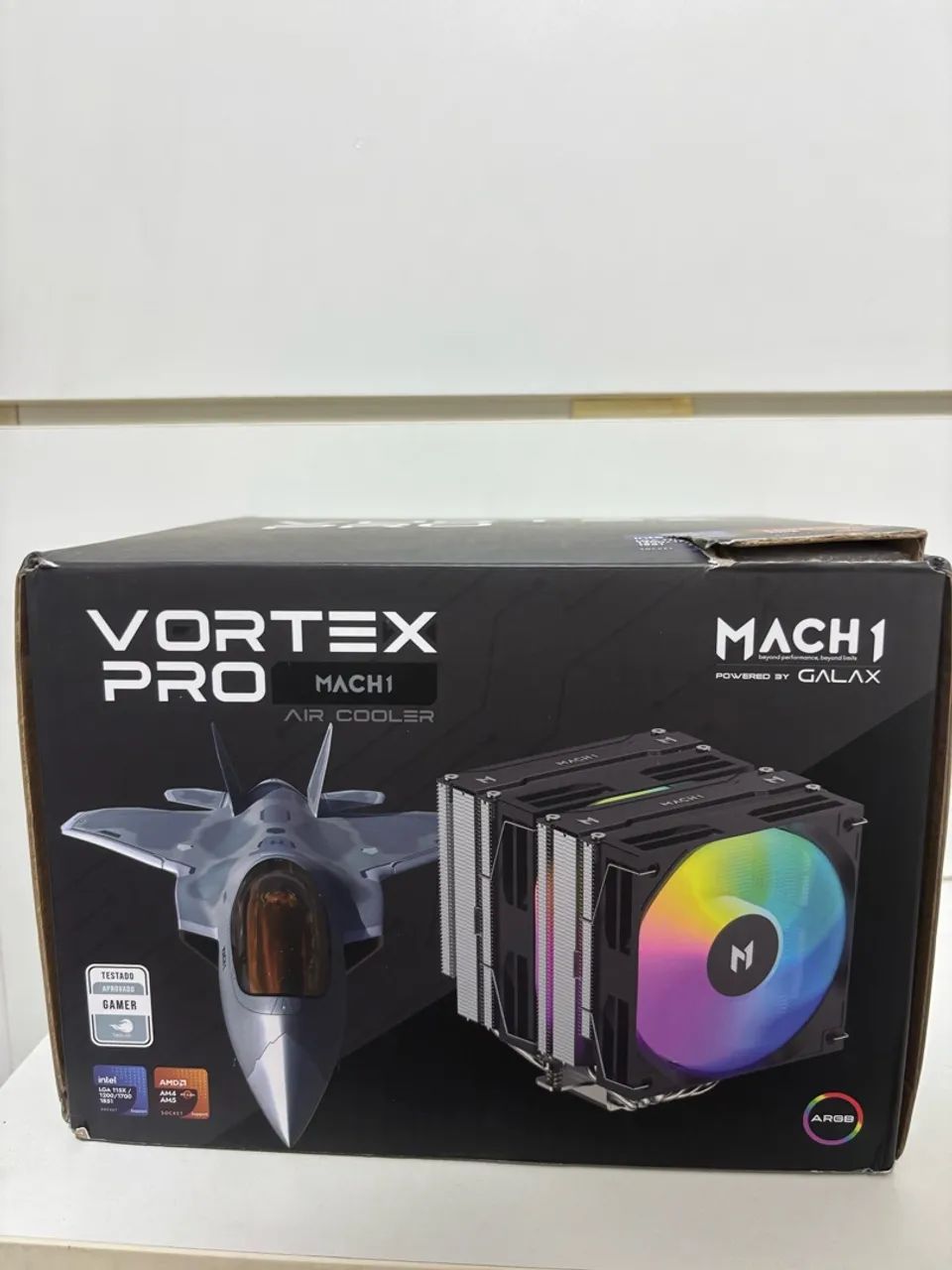 Aircooler MACH1 Vortex PRO ARGB AMD E INTEL - Foto 4