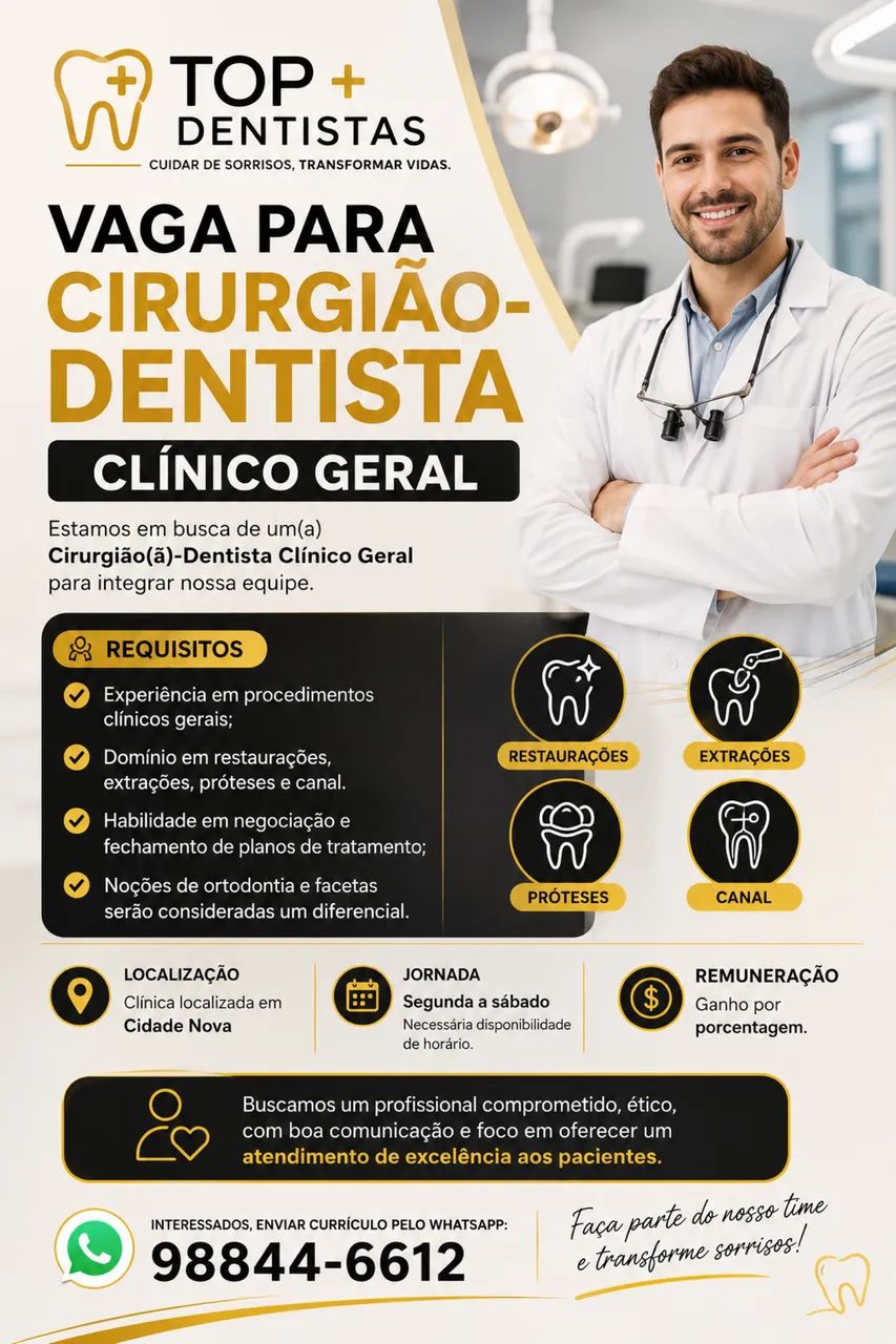 Vaga dentista 