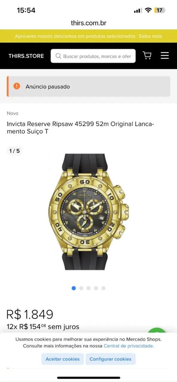 Relógio Invicta  - Foto 3