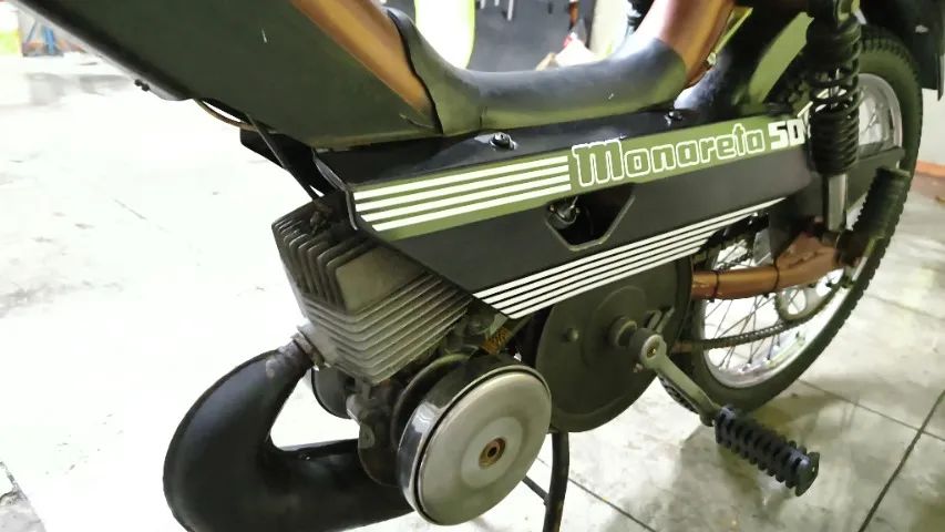 Mobylette Mobilete Monark 1987 Original Nunca Restaurada * - Foto 3