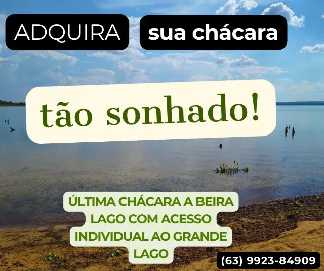 CHÁCARA COM ACESSO INDIVIDUAL AO GRANDE LAGO - Foto 5