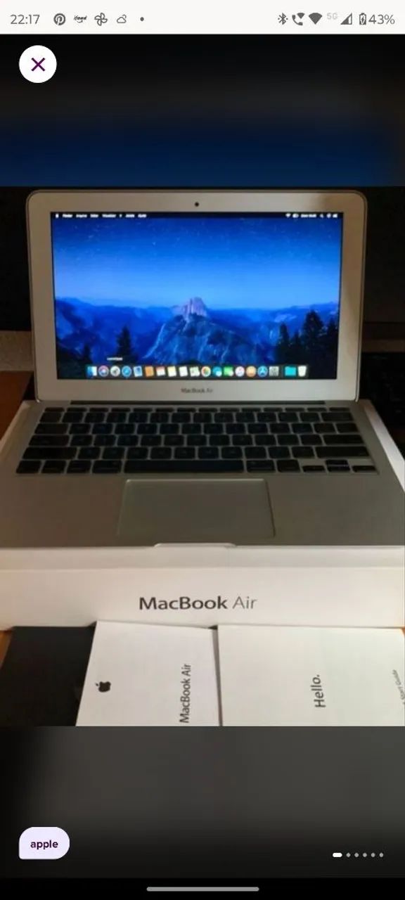 Macbook Air 2010 11 polegadas 
