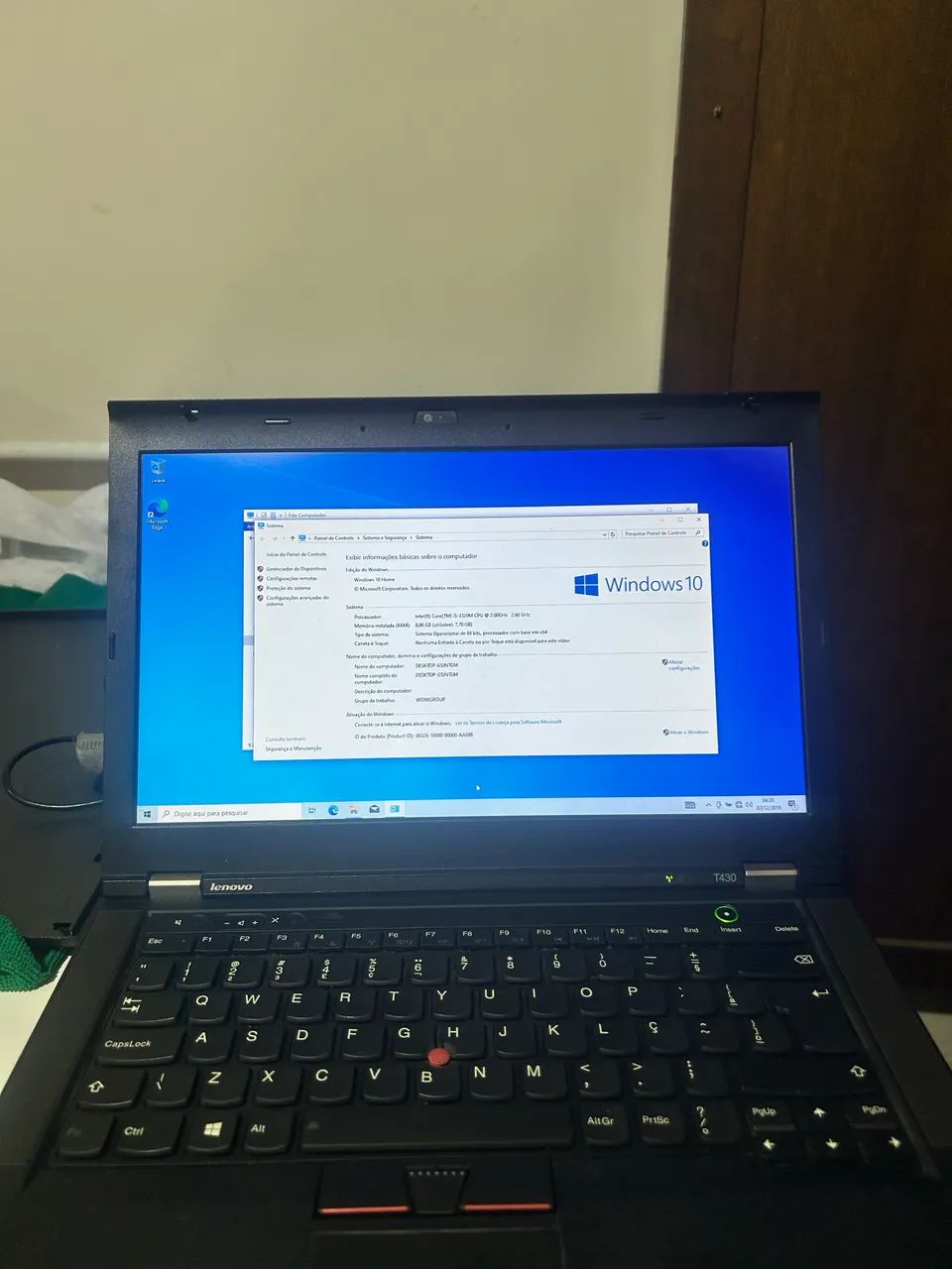 Vendo Notebook Lenovo Thinkpad T430 - Foto 4