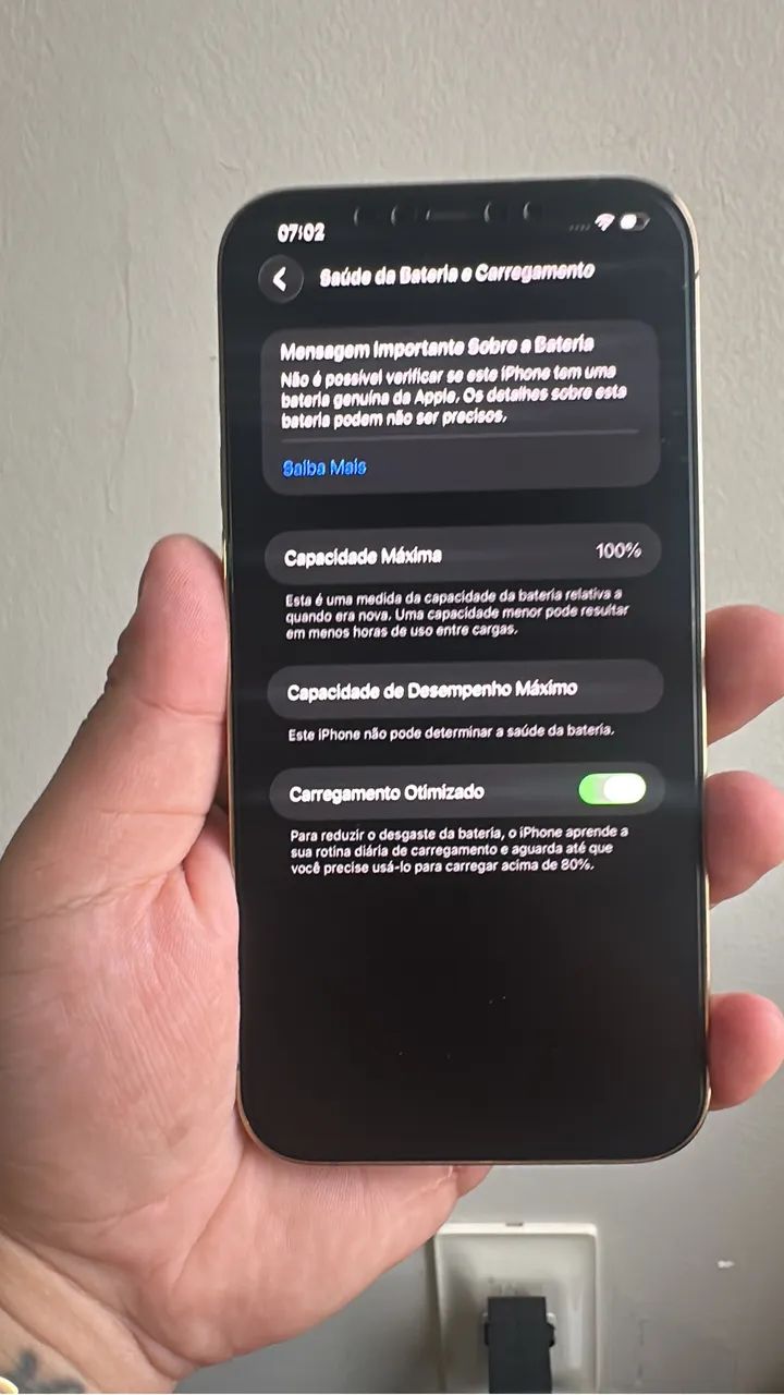 iPhone 12 Promax 256gb Gold excelente  - Foto 5
