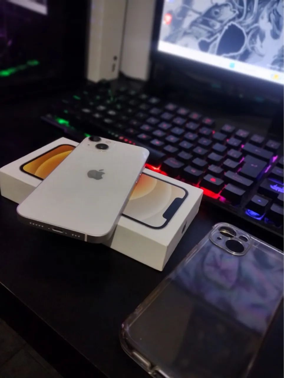 IPHONE 13 128GB COMPLETO + CAPINHA - Foto 4