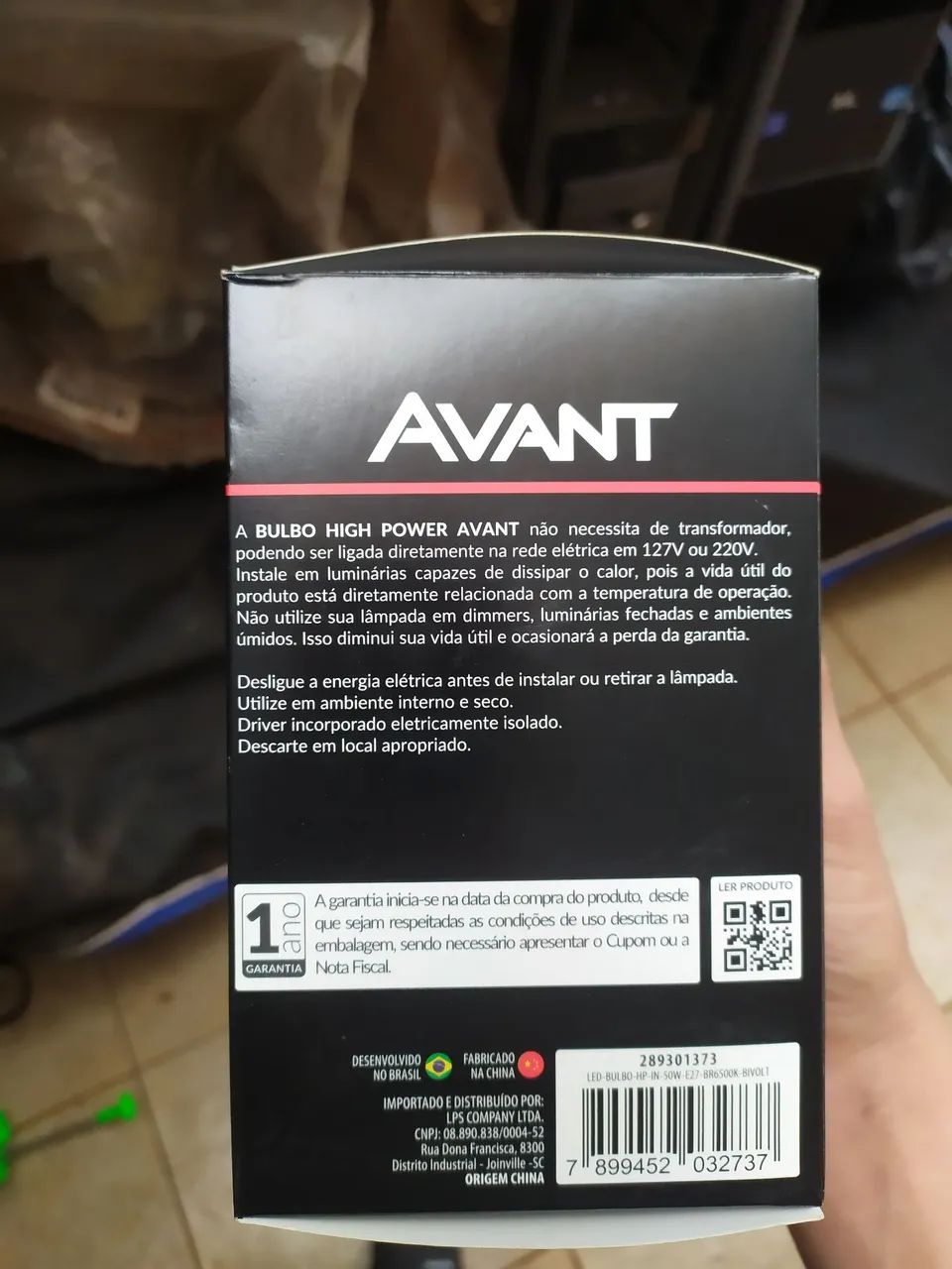 Lâmpada Avant Muito Forte Queimada - Foto 4