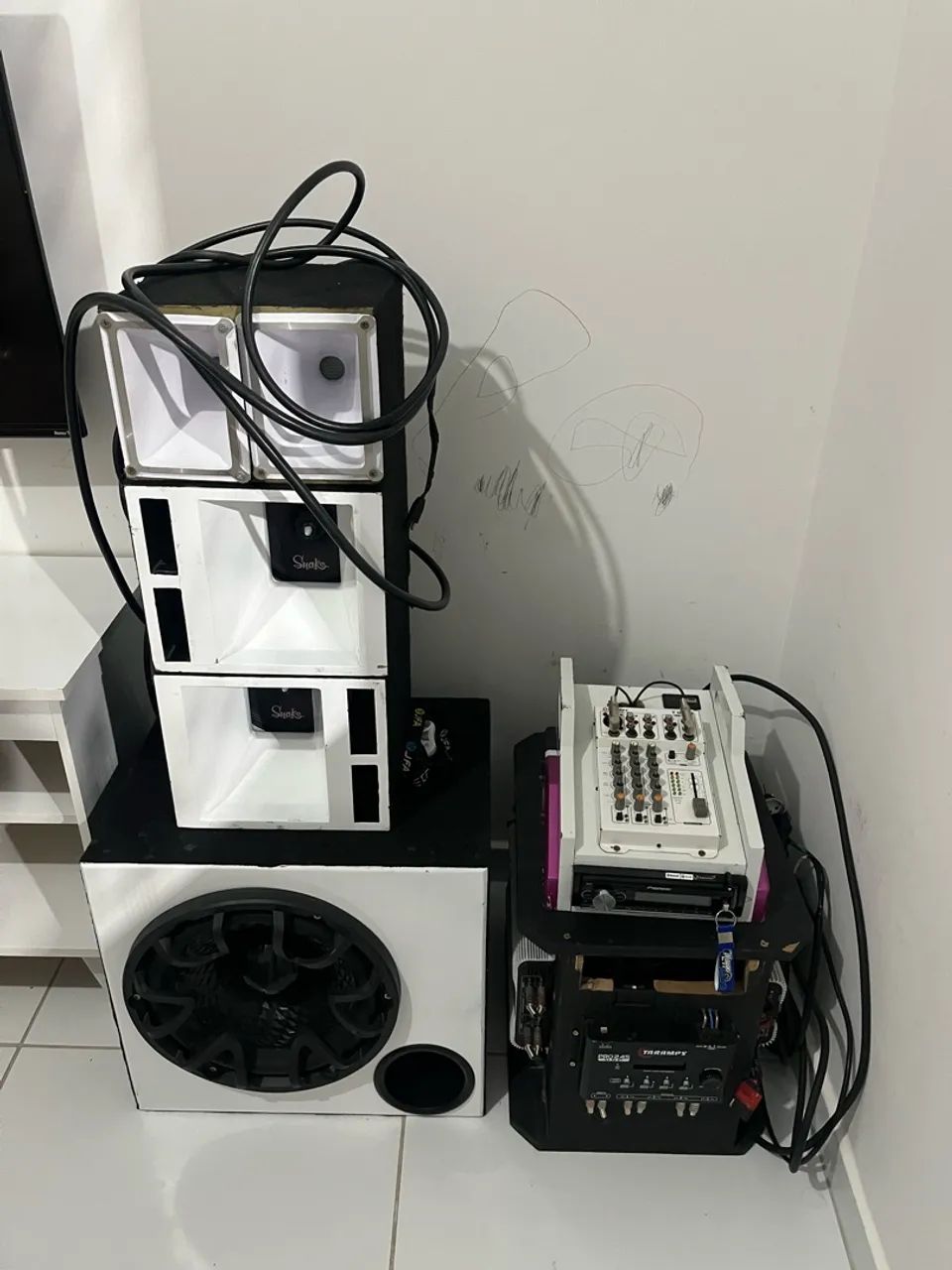 Som completo vendo ou troco ! - Foto 2