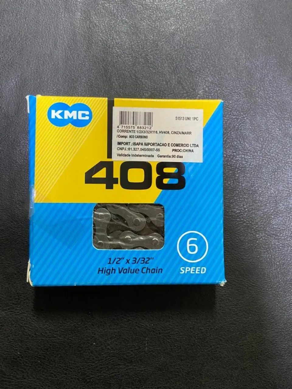 Corrente KMC 408 6 vel nova