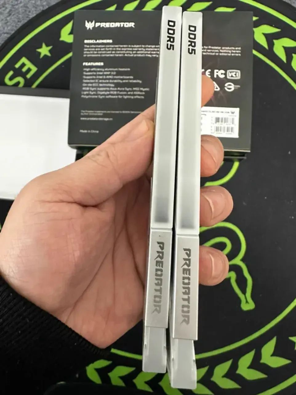 Kit Memória RAM 16x2gb DDR5 6800mhz - Intel/AMD - Foto 2
