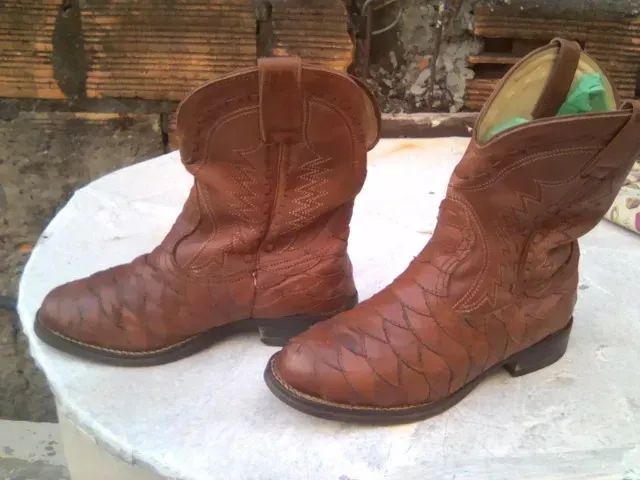 Bota Western Picolotto Couro Original - Foto 4