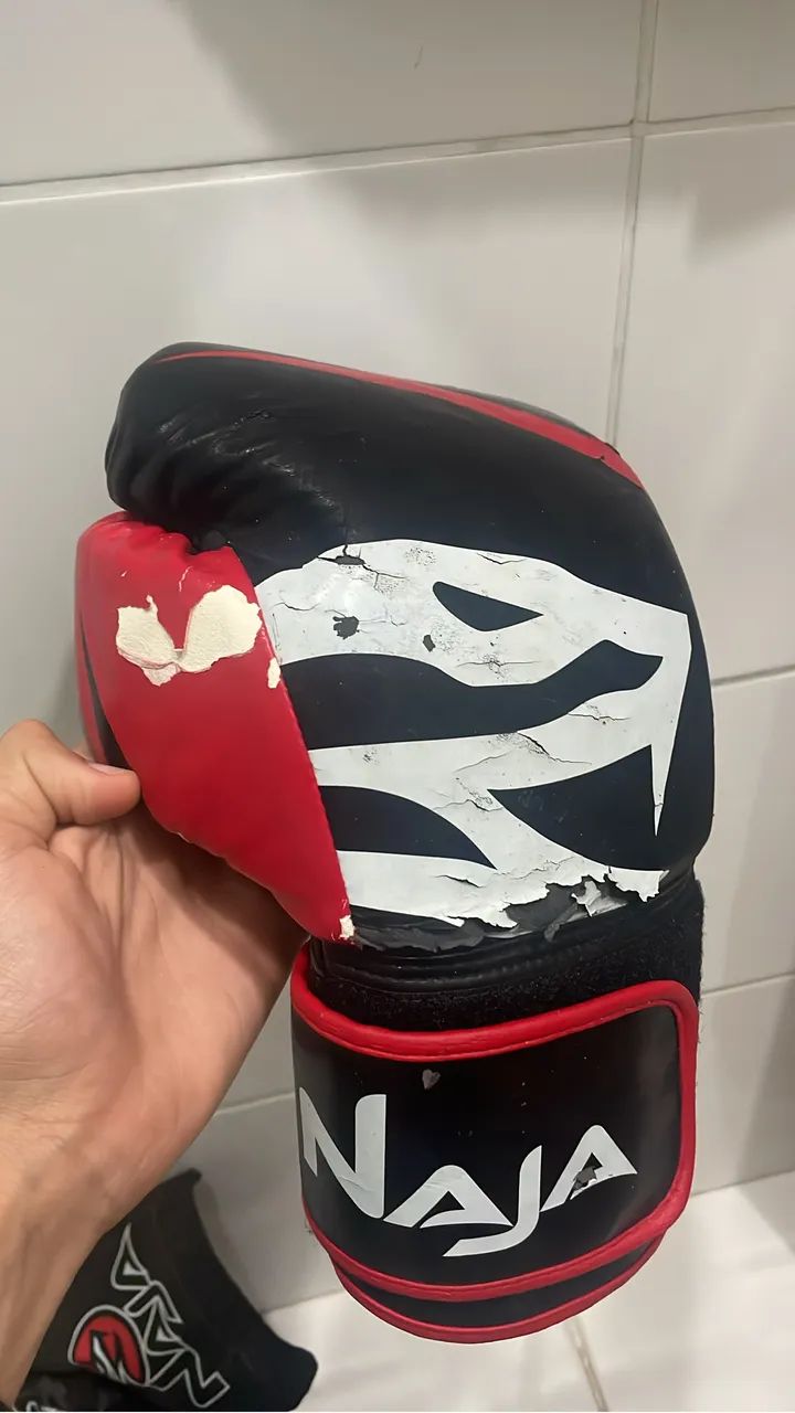 LUVA DE BOX NAJA 14oz - Foto 2