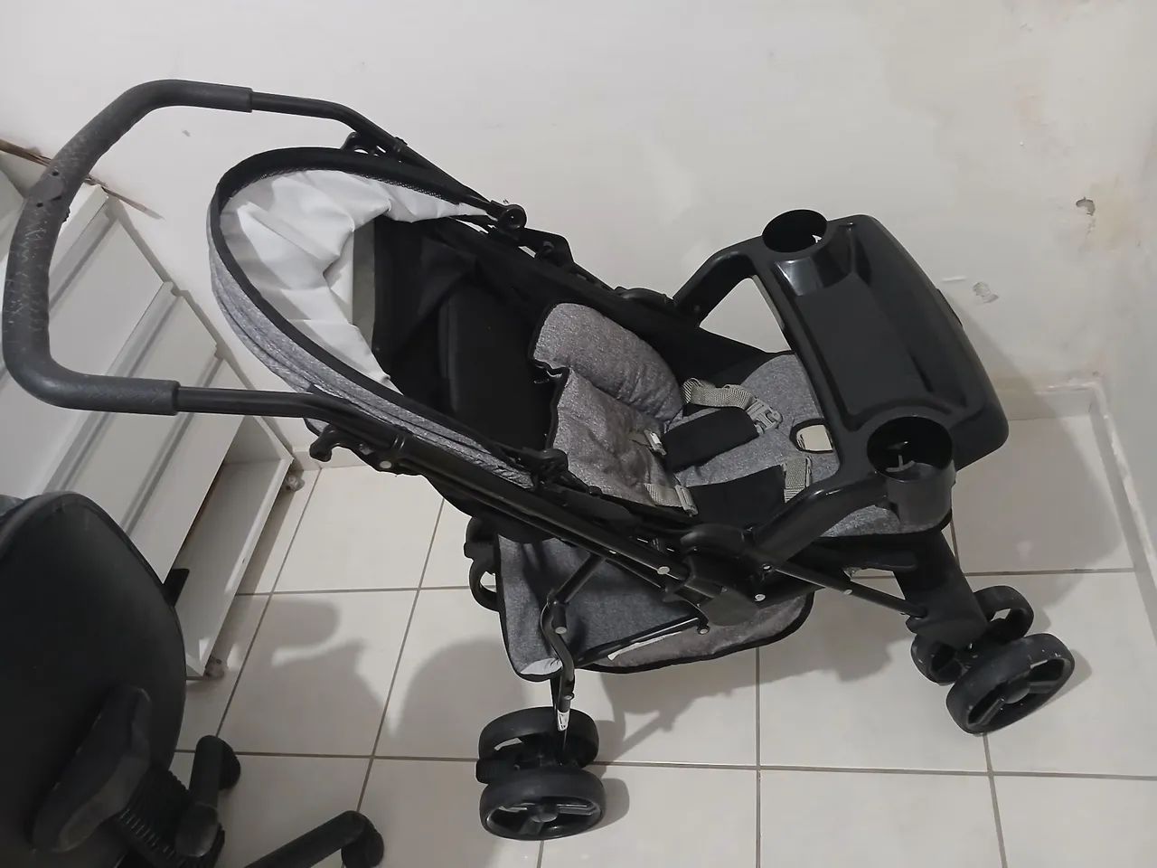 Carrinho de bebê unissex - Foto 4