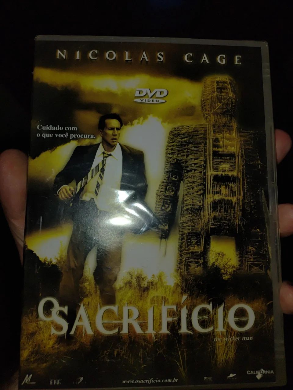 Dvd sacrifício (lacrado)