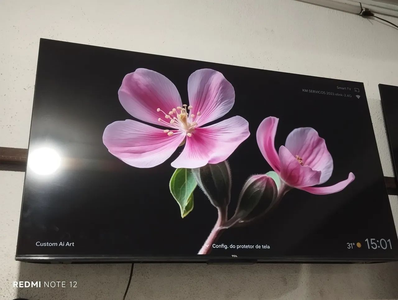 Tv de 43 polegadas LED e smart Android pra vender  - Foto 4
